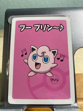 Jigglypuff Pokémon Babanuki Old Maid Playing Card
